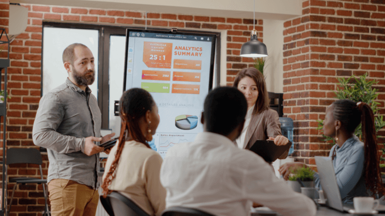 colleagues-clapping-hands-celebrating-successful-presentation-boardroom-team-business-people-receiving-applause-from-coworkers-feeling-satisfied-about-success-accomplishment